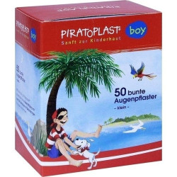 Piratoplast Boy Augenpfl klein 48x60mm, 50 ST – PZN 6831481