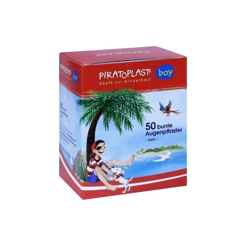 Piratoplast Boy Augenpfl klein 48x60mm, 50 ST – PZN 6831481