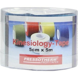 Pressotherm Kine-Med-Tape 5cmx5m blau, 1 ST – PZN 6332677
