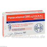 Paracetamol 250 Hexal Zaepfchen, 10 ST – PZN 7524686