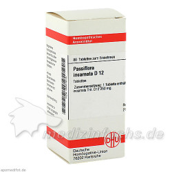 PASSIFLORA INCARNATA D12, 80 ST – PZN 1815