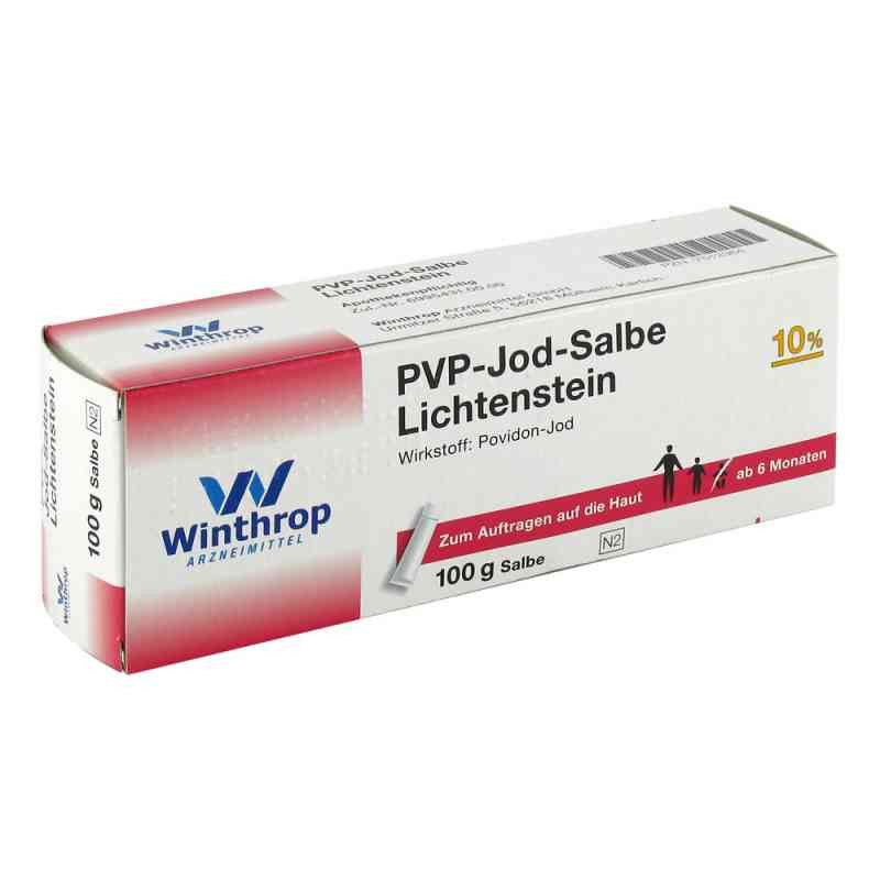 Pvp Jod Salbe Lichtenstein (100 g) – PZN 7512364