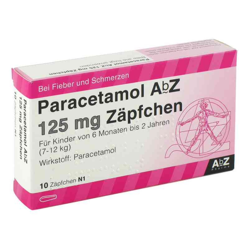 Paracetamol AbZ 125mg (10 stk) – PZN 2058601
