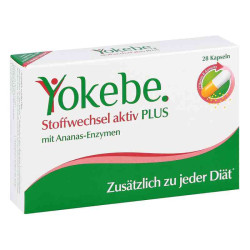 Yokebe Plus Stoffwechsel aktiv Kapseln (28 stk) – PZN 10130695