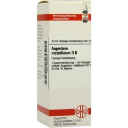 Argentum Metallicum D 8 Dilution (20 ml) – PZN 2607278