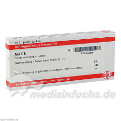 ALOE D 6 Ampullen, 10X1 ML – PZN 468588