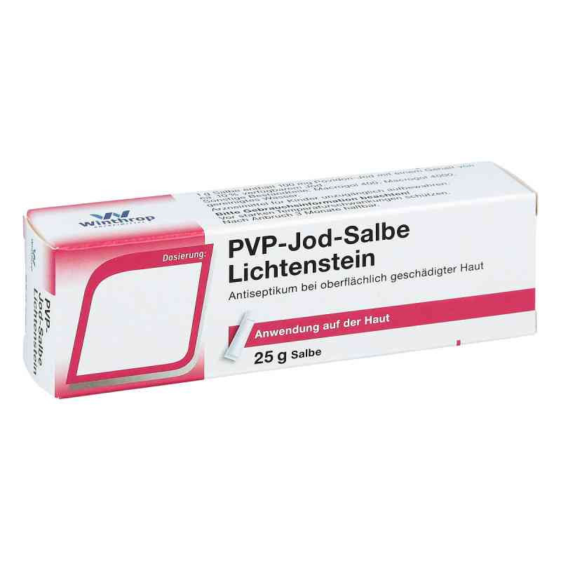 Pvp Jod Salbe Lichtenstein (25 g) – PZN 7512358