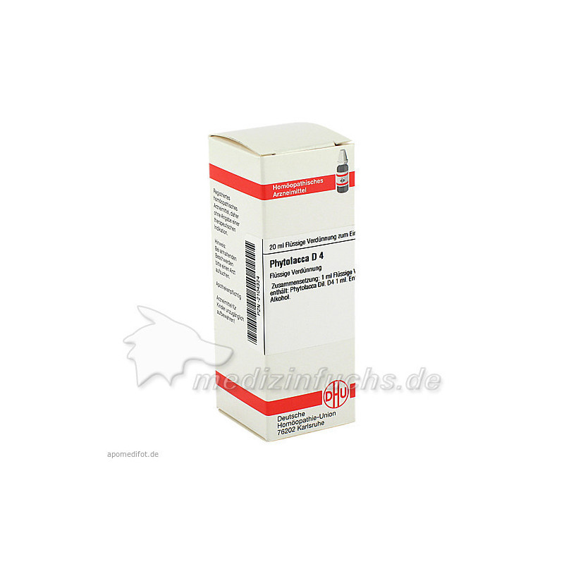 PHYTOLACCA D 4, 20 ML – PZN 2104324