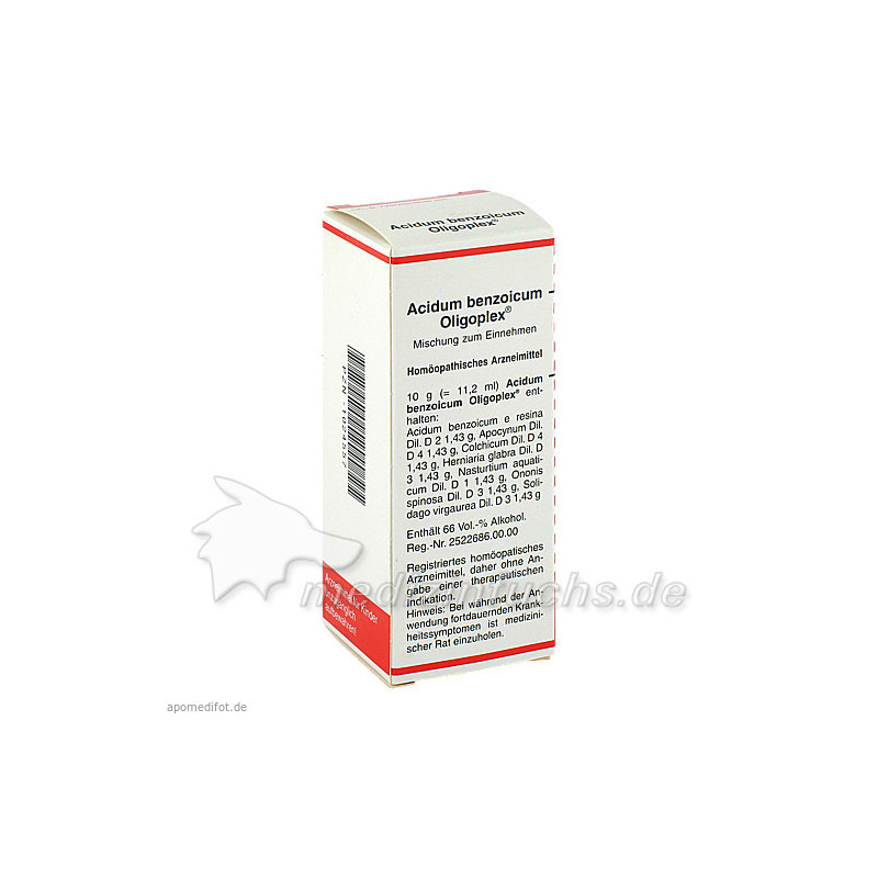 Acidum benzoicum Oligoplex, 50 ML – PZN 1024557
