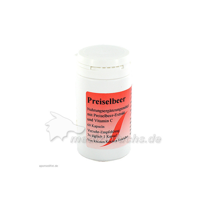 Preiselbeer, 60 ST – PZN 669789