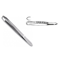 Pinzette n innen gewinkelt breit 4mm Länge 9.5cm, 1 ST – PZN 1651314