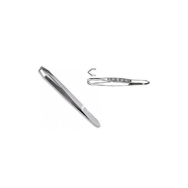 Pinzette n innen gewinkelt breit 4mm Länge 9.5cm, 1 ST – PZN 1651314