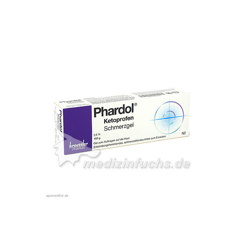 Phardol Ketoprofen Schmerzgel, 100 G – PZN 9200195