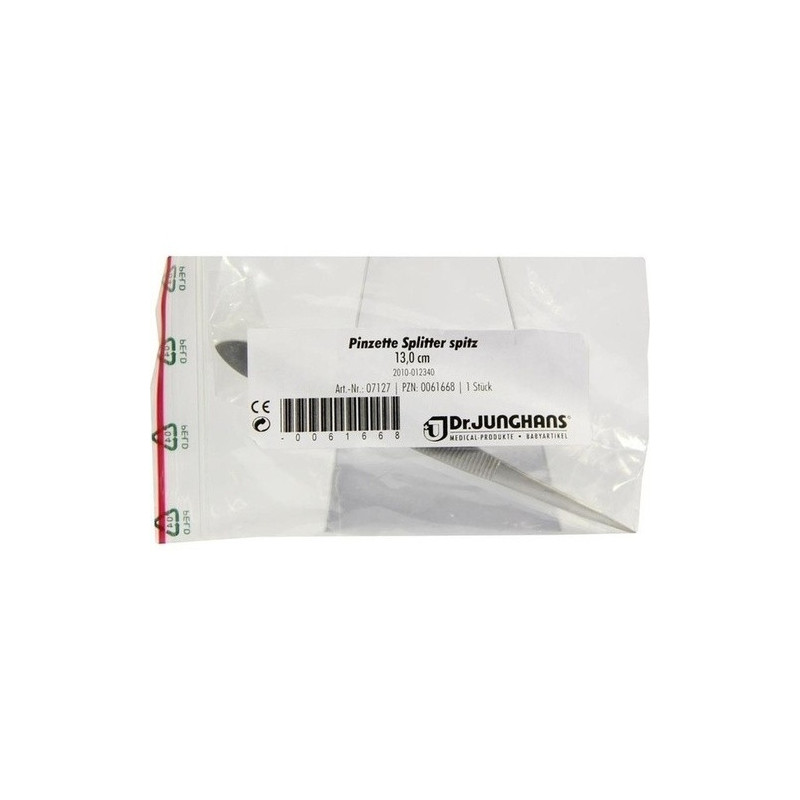 Pinzette Splitter Spitz 13cm, 1 ST – PZN 61668
