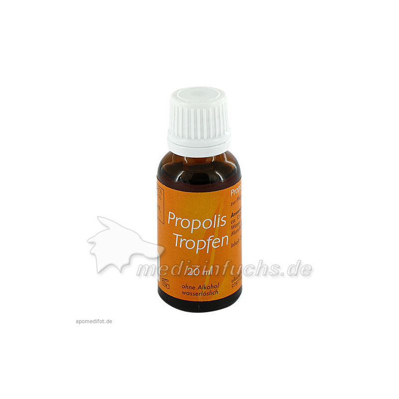 Propolis Tropfen 20ml ohne Alkohol, 20 ML – PZN 831379