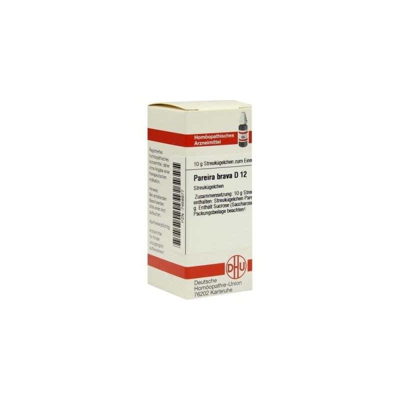 Pareira Brava D 12 Globuli (10 g) – PZN 7458877