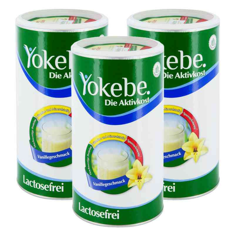 Yokebe Lactosefrei Vanille Pulver (3x500 g) – PZN 8130257