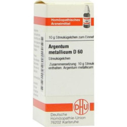 Argentum Metallicum D 60 Globuli (10 g) – PZN 4204490