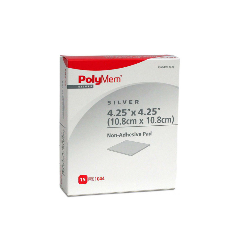 PolyMem Silber Pad 10x10cm, 15 ST – PZN 2811300