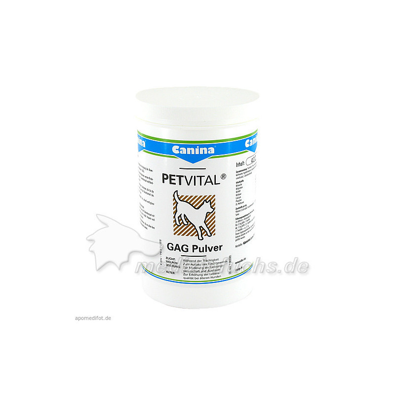 PETVITAL GAG PULVER, 400 G – PZN 7637255