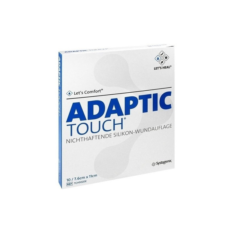 ADAPTIC Touch 7.6x11cm nichthaft.Silikon Wundaufl., 10 ST – PZN 6579900