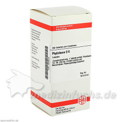 PHYTOLACCA D 6, 200 ST – PZN 2929220