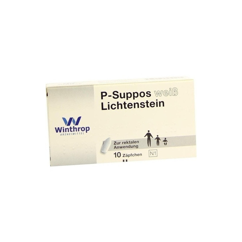 P SUPPOS WEISS, 10 ST – PZN 3938155