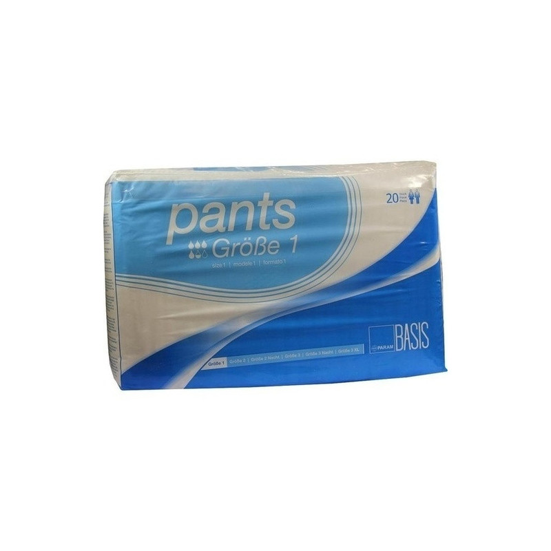 PARAM PANTS Basis Tag Gr.I, 20 ST – PZN 6558306