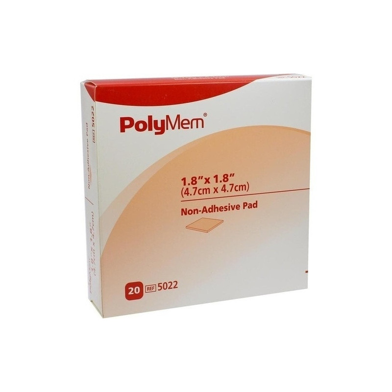 PolyMem Wund Pad 5x5cm, 20 ST – PZN 7590660