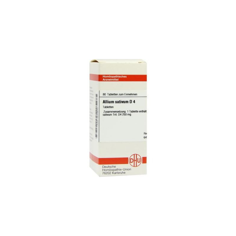 Allium Sativum D 4 Tabletten (80 stk) – PZN 2624673