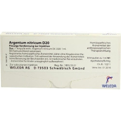 ARGENTUM NITR D20, 8X1 ML – PZN 1618162