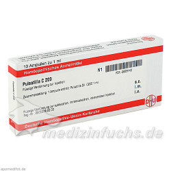 PULSATILLA C 200 Ampullen, 10X1 ML – PZN 2828140