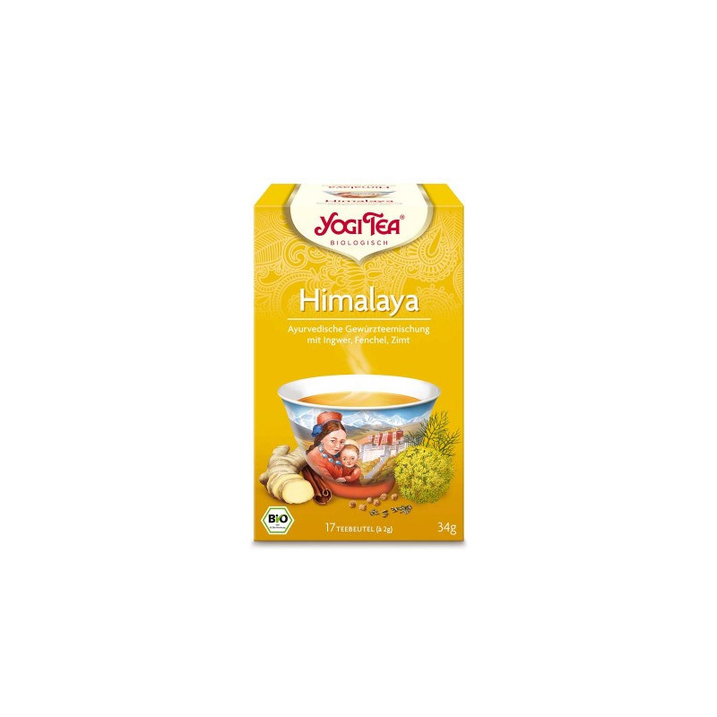 YOGI TEA Himalaya Bio Filterbeutel, 17X2 G – PZN 9687501