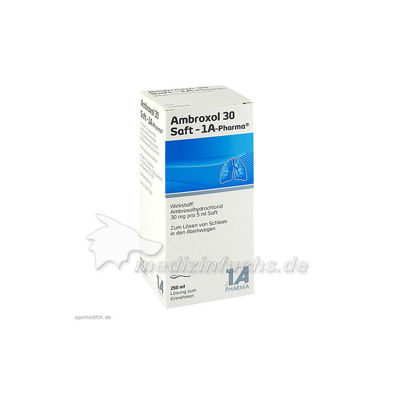 Ambroxol 30 Saft-1A Pharma, 250 ML – PZN 3201578