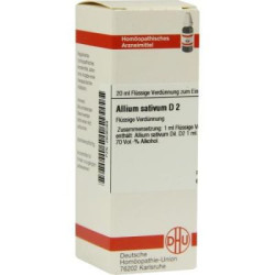 Allium Sativum D 2 Dilution (20 ml) – PZN 2606089