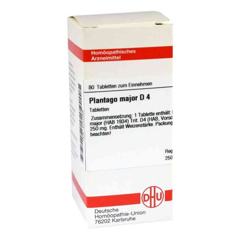 Plantago Major D 4 Tabletten (80 stk) – PZN 4232256