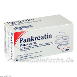 PANKREATIN STADA 20.000 magensaftres.Hartkapseln, 100 ST – PZN 8411168