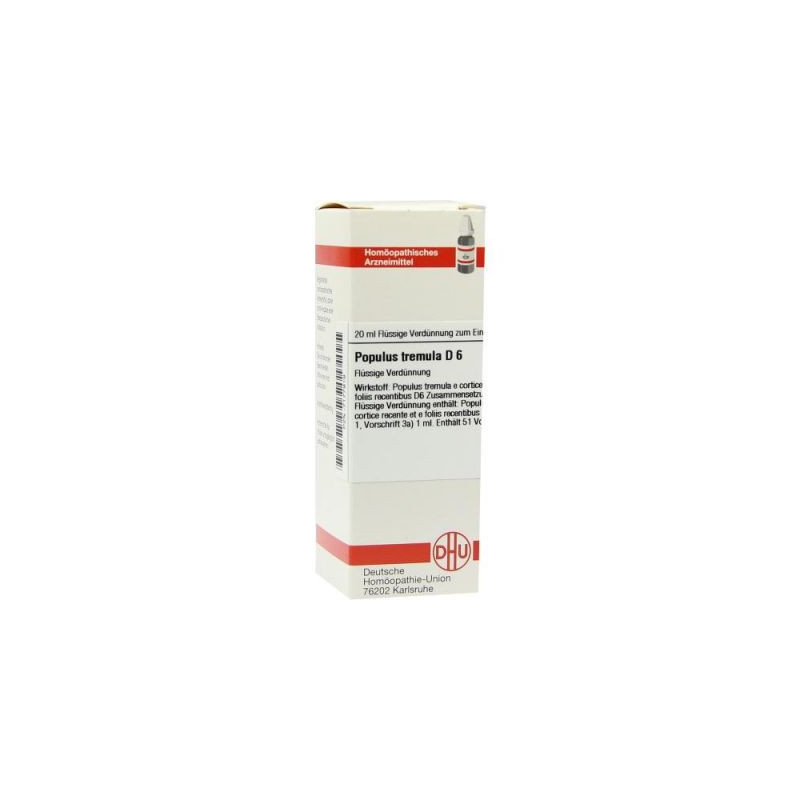 Populus Tremula D 6 Dilution (20 ml) – PZN 7177919
