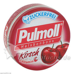 PULMOLL HUSTENBONBON WILDKIRSCHE ZUCKERFREI, 20 G – PZN 6627390