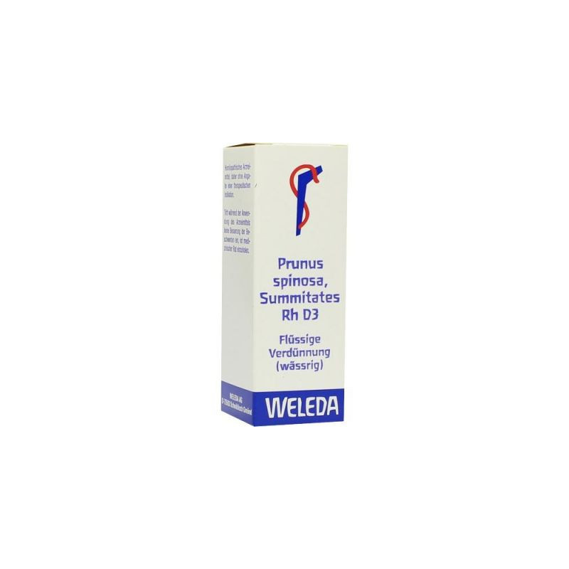 Prunus Spinosa Summitates Rh D 3 Dilution (20 ml) – PZN 1630393
