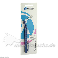 Pic-Brush Interdentalbürsten-Set blau 1Halt+1Bürst, 1 ST – PZN 2172308