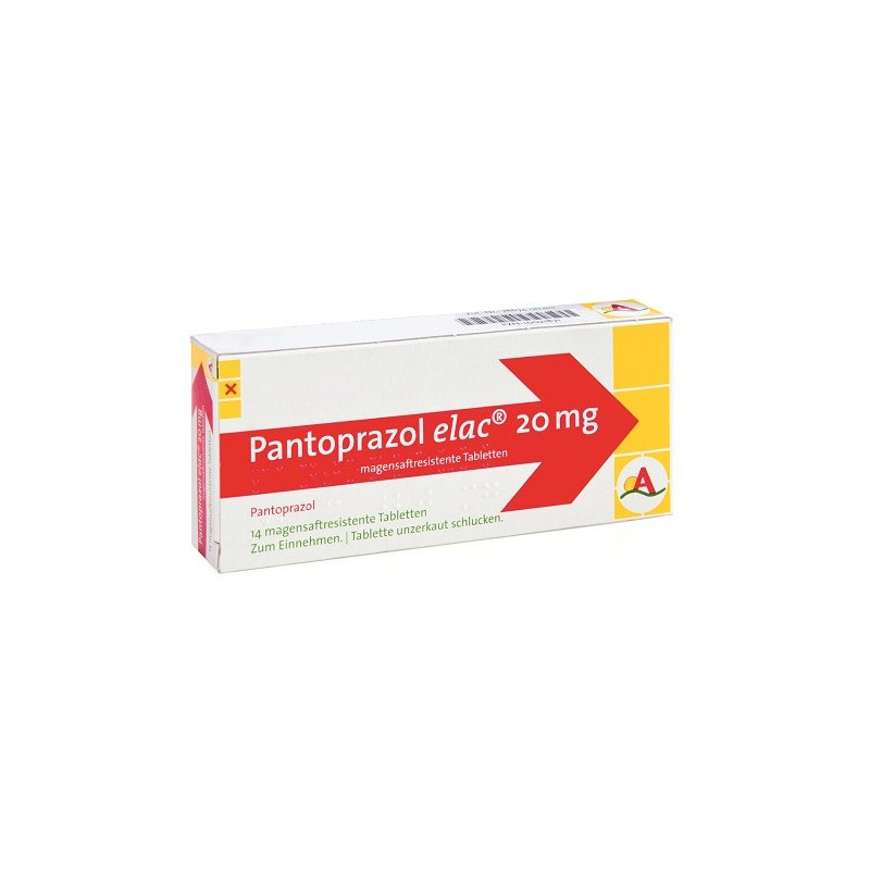 Pantoprazol 20mg elac, 14 ST – PZN 10021871