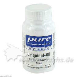 PURE ENCAPSULATIONS UBIQUINOL-QH 50MG, 60 ST – PZN 502463