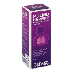 Pulmo Hevert Bronchialcomplex Tropfen (50 ml) – PZN 353052