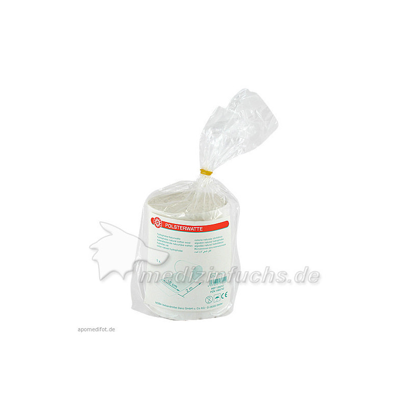 POLSTERWATTE 2mx12cm gerollt, 1 ST – PZN 1985742