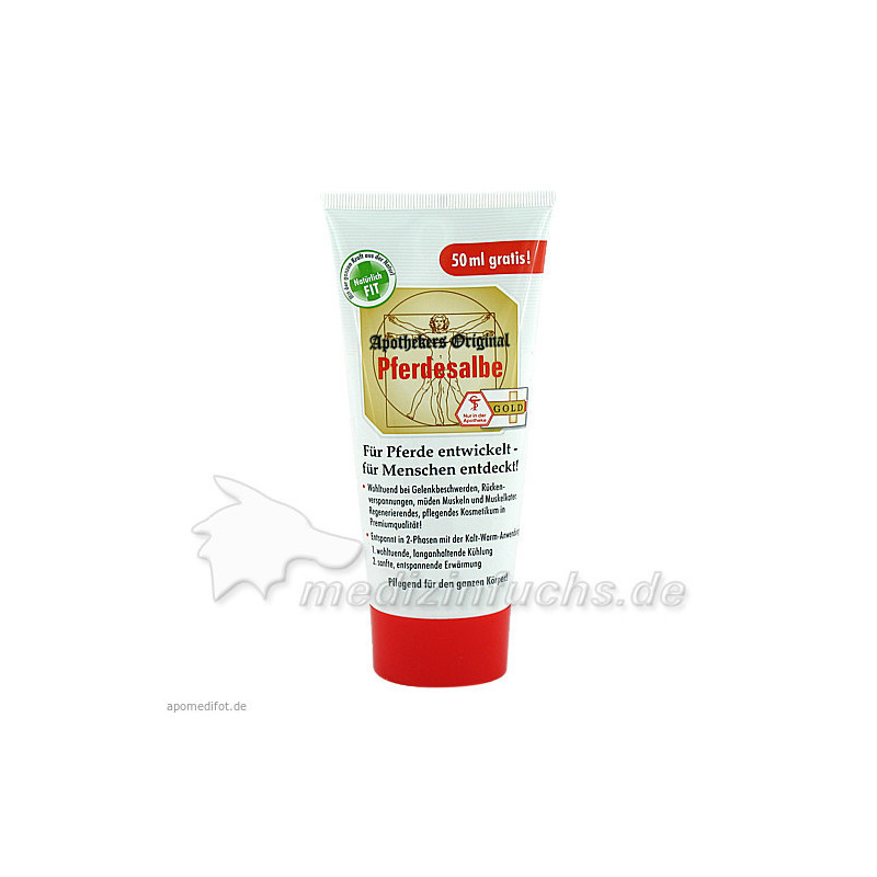 Pferdesalbe Apothekers Original Gold Tube, 150 ML – PZN 970106