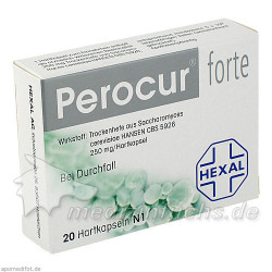 PEROCUR forte Hartkapseln, 20 ST – PZN 6637862