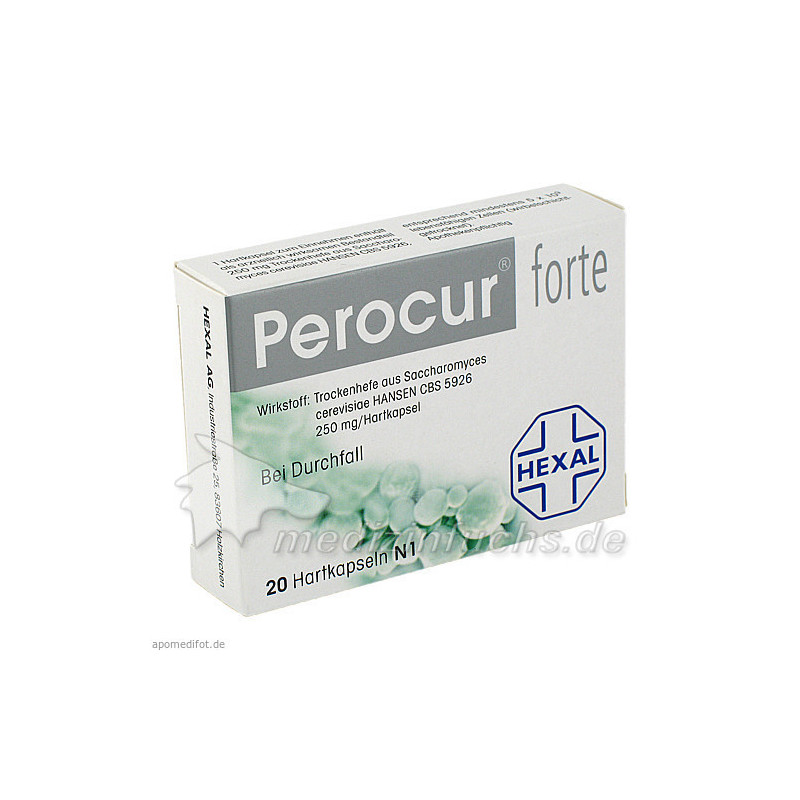 PEROCUR forte Hartkapseln, 20 ST – PZN 6637862