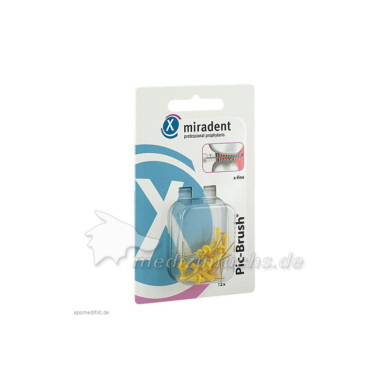 Pic Brush Ersatzbuersten gelb 1.2mm, 12 ST – PZN 8698684