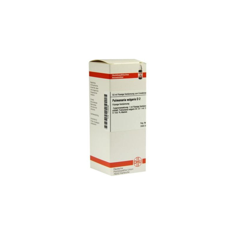 Pulmonaria Vulgaris D 2 Dilution (50 ml) – PZN 7249286